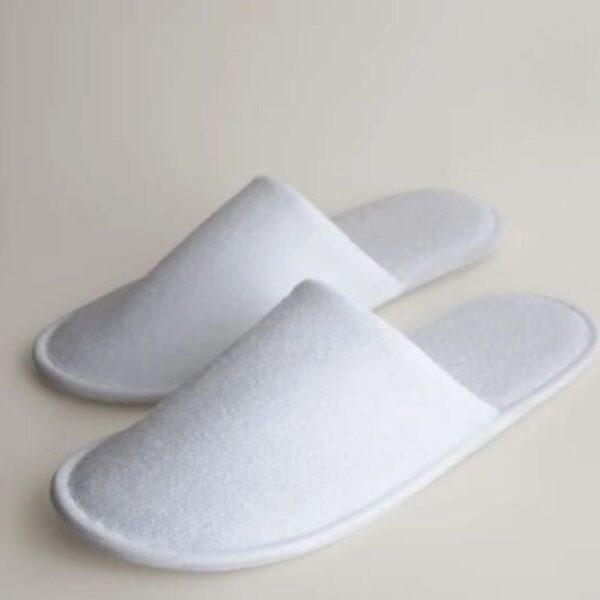 Hotel bedroom slippers